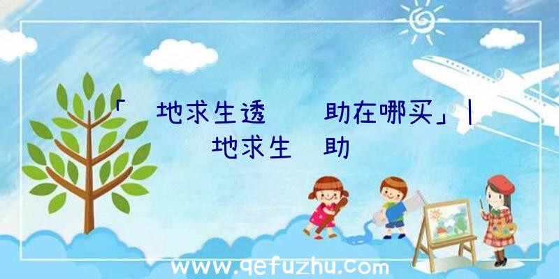 「绝地求生透视辅助在哪买」|绝地求生辅助锁
